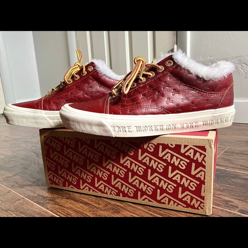 ᖇᗩᖇᗴ ︎Kith X Mastermind Old Skool VANS ☠︎ - Picture 3 of 7